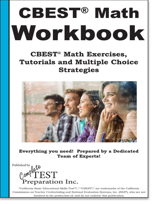 Title details for CBEST Math Skill Practice by Complete Test Preparation Inc. - Available